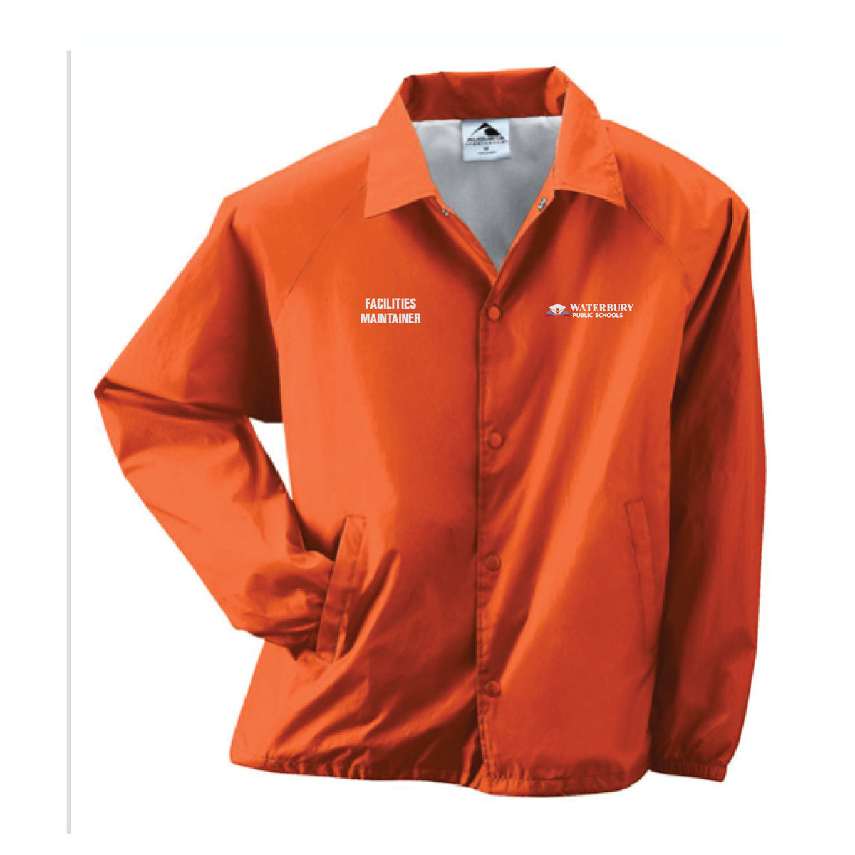 City of Waterbury PS | Augusta Nylon Coach's Jacket/Lined (3100)