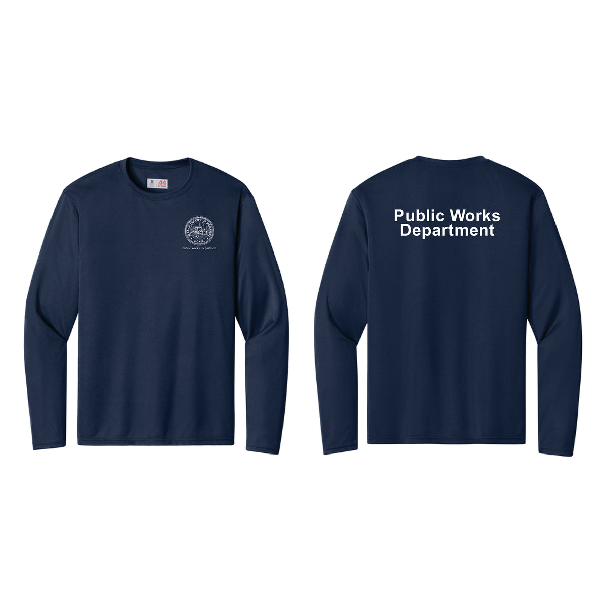 City of Waterbury | A4 Cooling Performance Long Sleeve Tee (A4N3165)