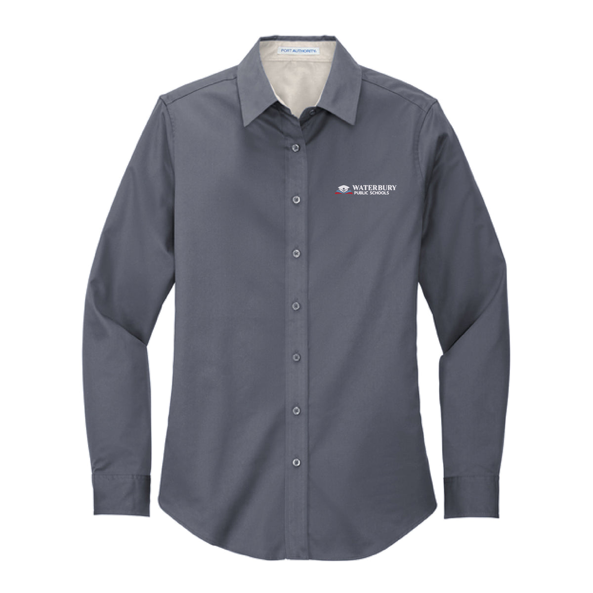 City of Waterbury PS | Port Authority® Women's Long Sleeve Easy Care Shirt (L608)
