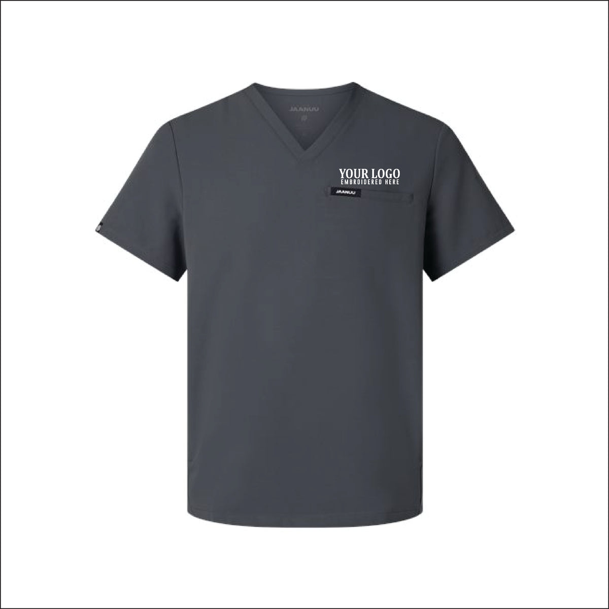 UVC | Jaanuu Men's Platt 3-Pocket Scrub V-Neck Top (M10002)
