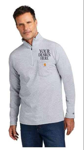 Carhartt Force | 1/4-Zip Long Sleeve T-Shirt