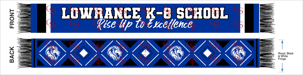 Lowrance K-8 | Christmas Scarf